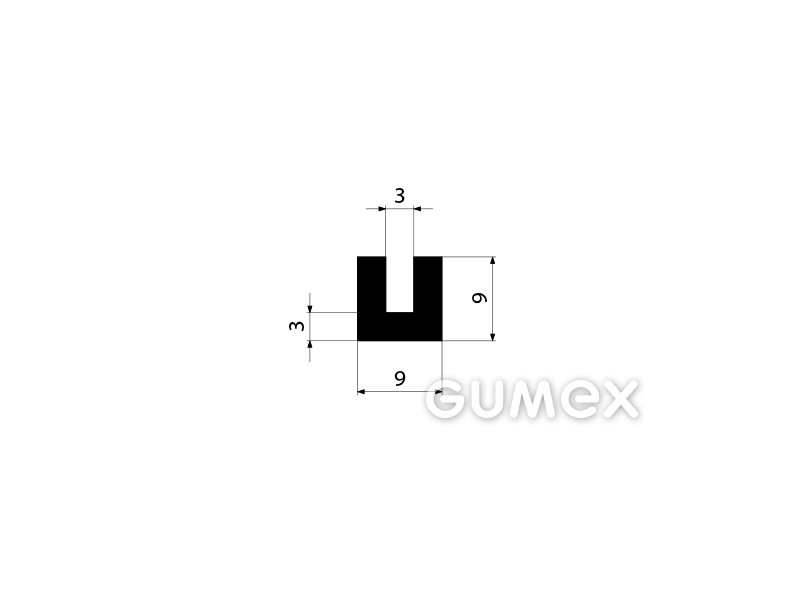 GUMMIPROFILE U-FORM - WEITERE MATERIALIEN